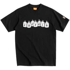 NEW CARROTS men's moonshine tee in black